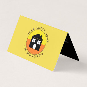 Citrus House Logo, Change of Address Card