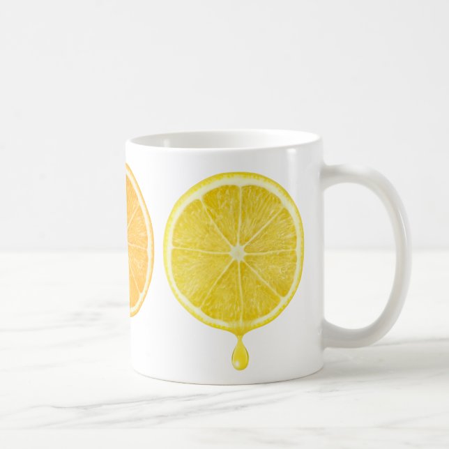 Citrus juices coffee mug (Right)