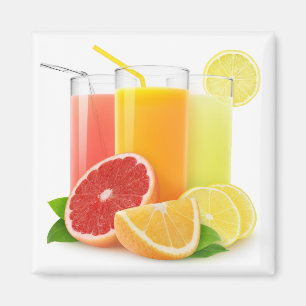 Citrus juices magnet