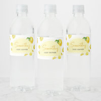 Citrus Lemon Baby Shower