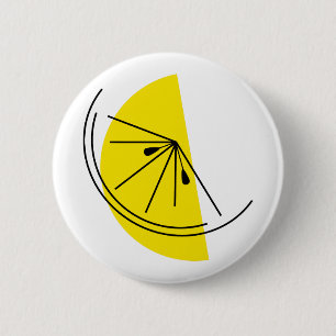 Citrus Lemon button