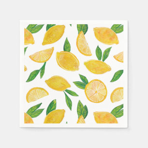 Citrus Lemon Fruit pattern Napkin