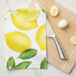 Citrus Lemon Kitchen Towel<br><div class="desc">The Citrus Twist: Lemon Pattern Kitchen Towels! Add a zesty pop of colour to your kitchen with our Lemon Pattern Kitchen Towels! These aren’t just towels – they're a conversation starter. But that's not all - they also make great gift ideas! Get yours today and let your kitchen sparkle with...</div>