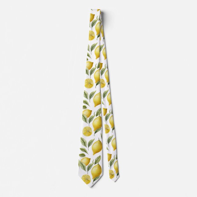 Citrus Lemon Lime  Tie (Front)