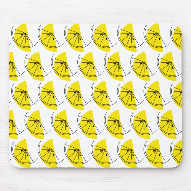 Citrus Lemon Multi mouse pad (Front)