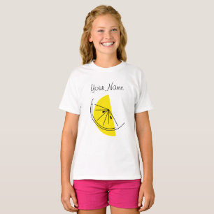 Citrus Lemon Name girls' t-shirt