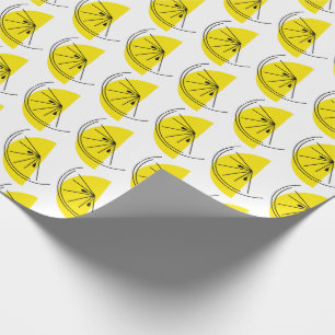 Citrus Lemon Wrapping Paper