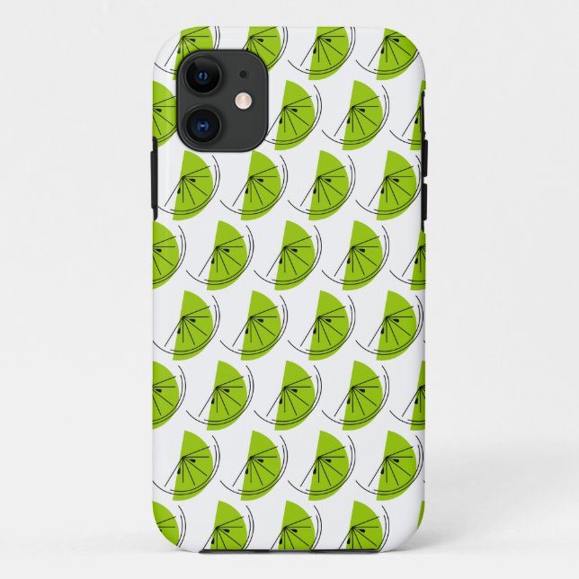 Citrus Lime Multi iPhone case (Back)
