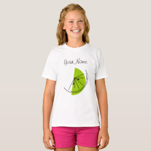 Citrus Lime Name girls' t-shirt