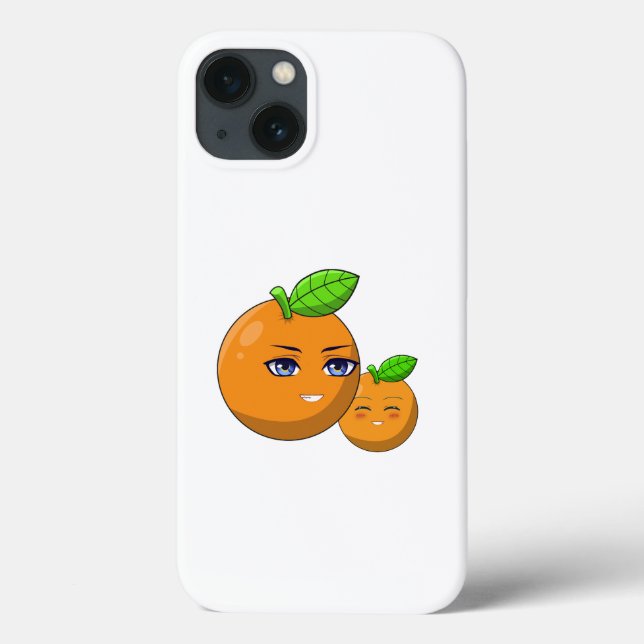 Citrus Love - loving orange mum and son Case-Mate iPhone Case (Back)
