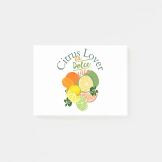 Citrus Lover, la Dolce Vita Post-it Notes