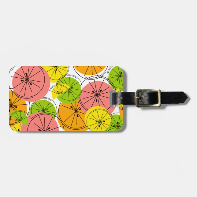 Citrus luggage tag (Front Horizontal)