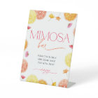 Citrus Main Squeeze Bridal Shower Mimosa Bar Sign
