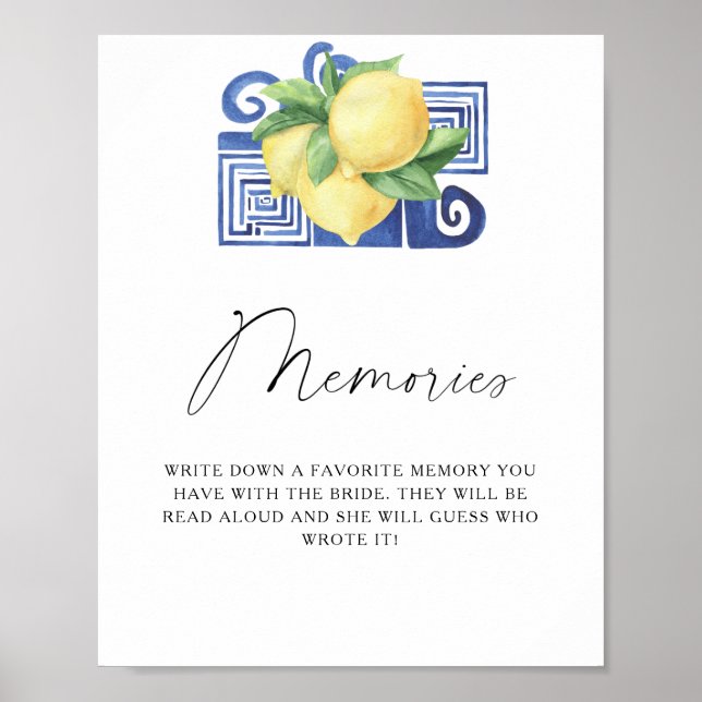 Citrus - memories with the bride poster (Front)