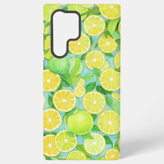 Citrus Mix - Fresh Lemon & Lime Phone Case (Back)