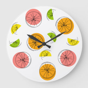 Citrus Multi clock round