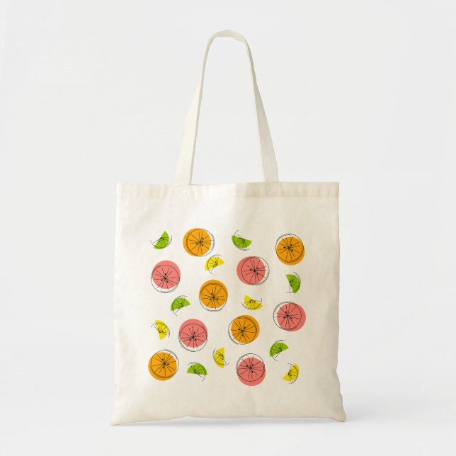 Citrus Multi two-sided tote bag (Front)