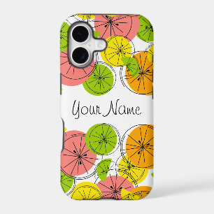 Citrus 'Name' iPhone case portrait