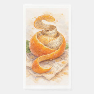 Citrus Notes Napkin
