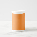 Citrus Orange  Bone China Mug<br><div class="desc">Style: Bone China Ready for your coffee, tea, soup, cider, or other tasty beverage, this fine porcelain mug complements both casual and formal table settings. It features a subtly fluted rim and an elegantly curved handle. Serves as a great housewarming gift! Dimensions: 10-ounces: 2.8" D x 4" H Microwave and...</div>