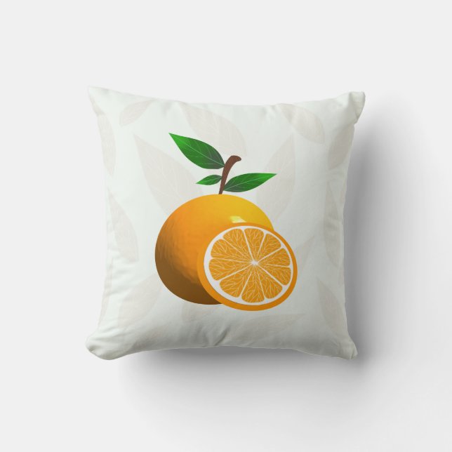 Citrus Orange Cushion (Front)