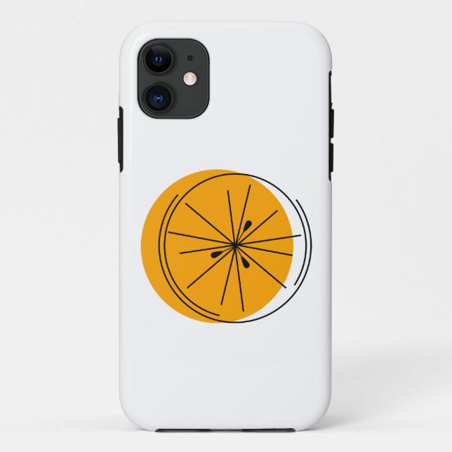 Citrus Orange iPhone case (Back)