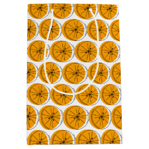 Citrus Orange Multi gift bag medium