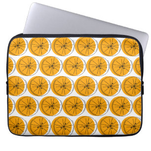 Citrus Orange Multi laptop sleeve