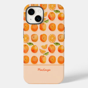Citrus Orange Personalised iPhone 14 Case