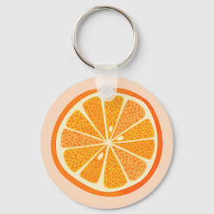 Citrus Oranges Key Ring