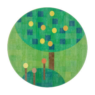 Citrus orchard cutting board