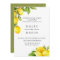 Citrus Orchard Lemon Wedding Invitation