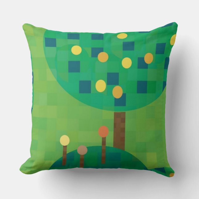 citrus orchard or garden cushion (Front)