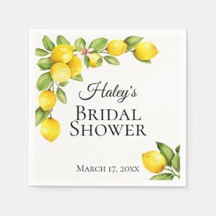 Citrus Orchard Personalised Napkin