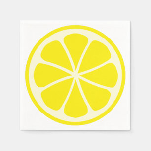 Citrus Party Lemon Napkin
