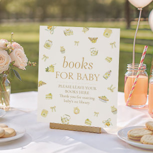 Citrus Pastry Bring Baby A Book Poster