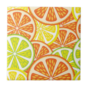 Citrus Pattern 2 Tile