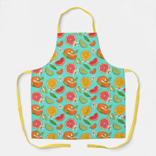 Citrus Pattern Apron