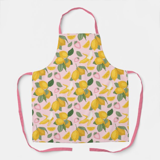 Citrus Pattern Apron (Front)