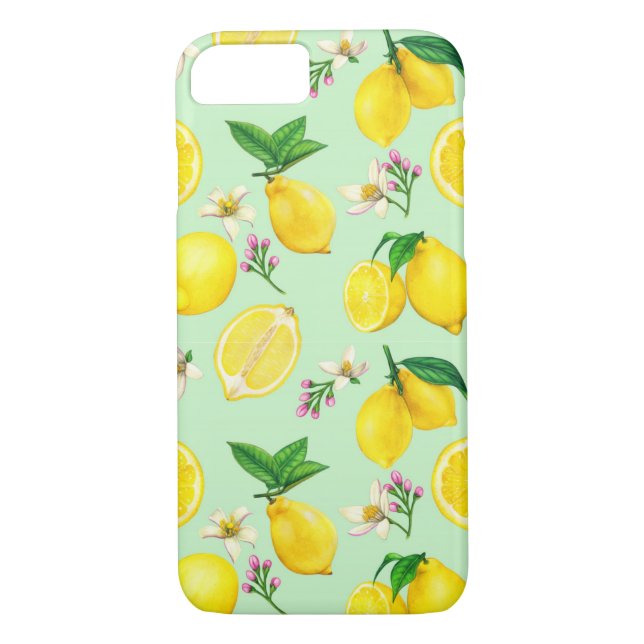 Citrus Pattern Case-Mate iPhone Case (Back)