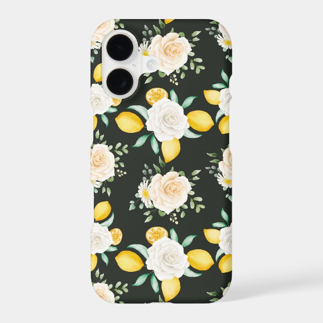 Citrus Pattern Case-Mate iPhone Case (Back)