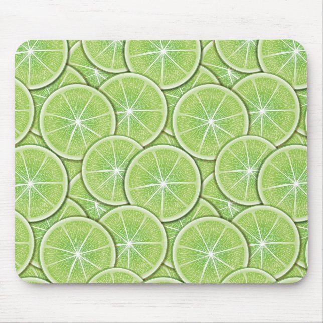 Citrus Pattern Mouse Mat (Front)