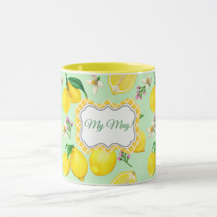 Citrus Pattern Mug
