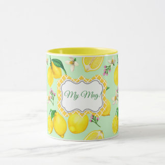 Citrus Pattern Mug