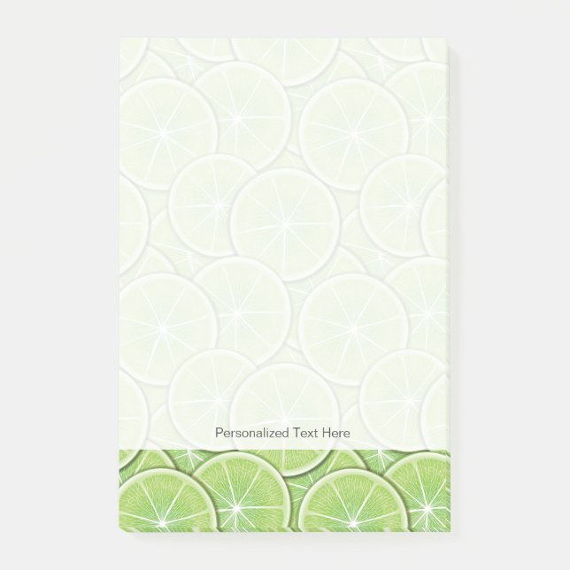Citrus Pattern Post-it Notes (Front)