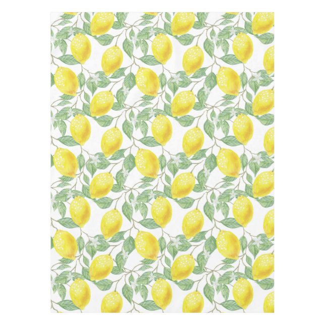 Citrus Pattern Tablecloth (Front)
