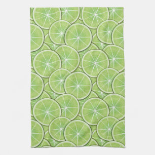 Citrus Pattern Tea Towel