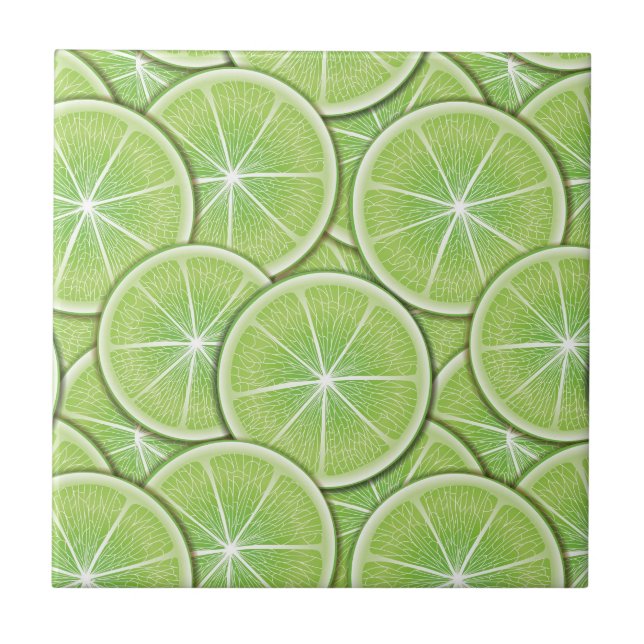 Citrus Pattern Tile (Front)