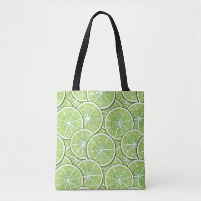 Citrus Pattern Tote Bag (Front)