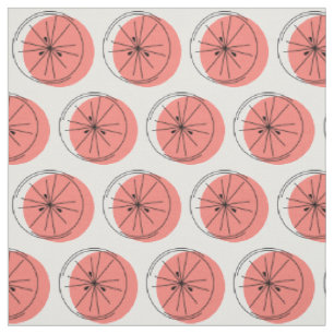 Citrus Pink fabric